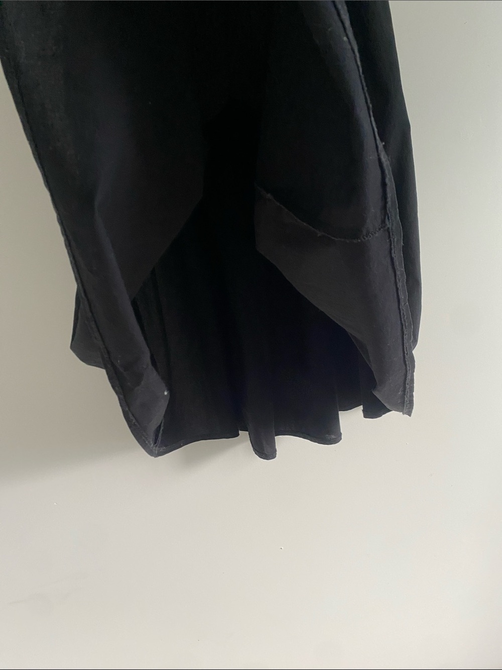 Vetch & Clover Bespoke Black Cotton Gathered Maxi Skirt | Custom - Picture 3 of 7